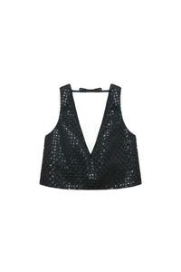Top Sparkling Statement - Graphite