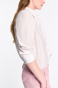 white lilac // PURE POWER blouse