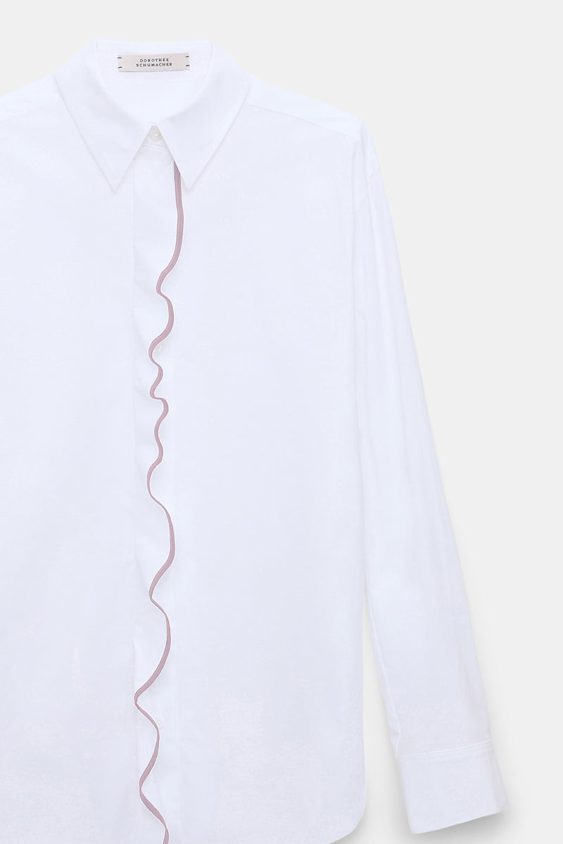 white lilac // PURE POWER blouse