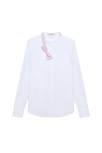 Chemisier Pure Power - White & Lilac