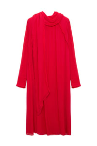 Sheer Twist Dress - Lollipop