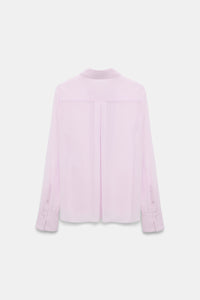 lilac // SHEER TWIST blouse