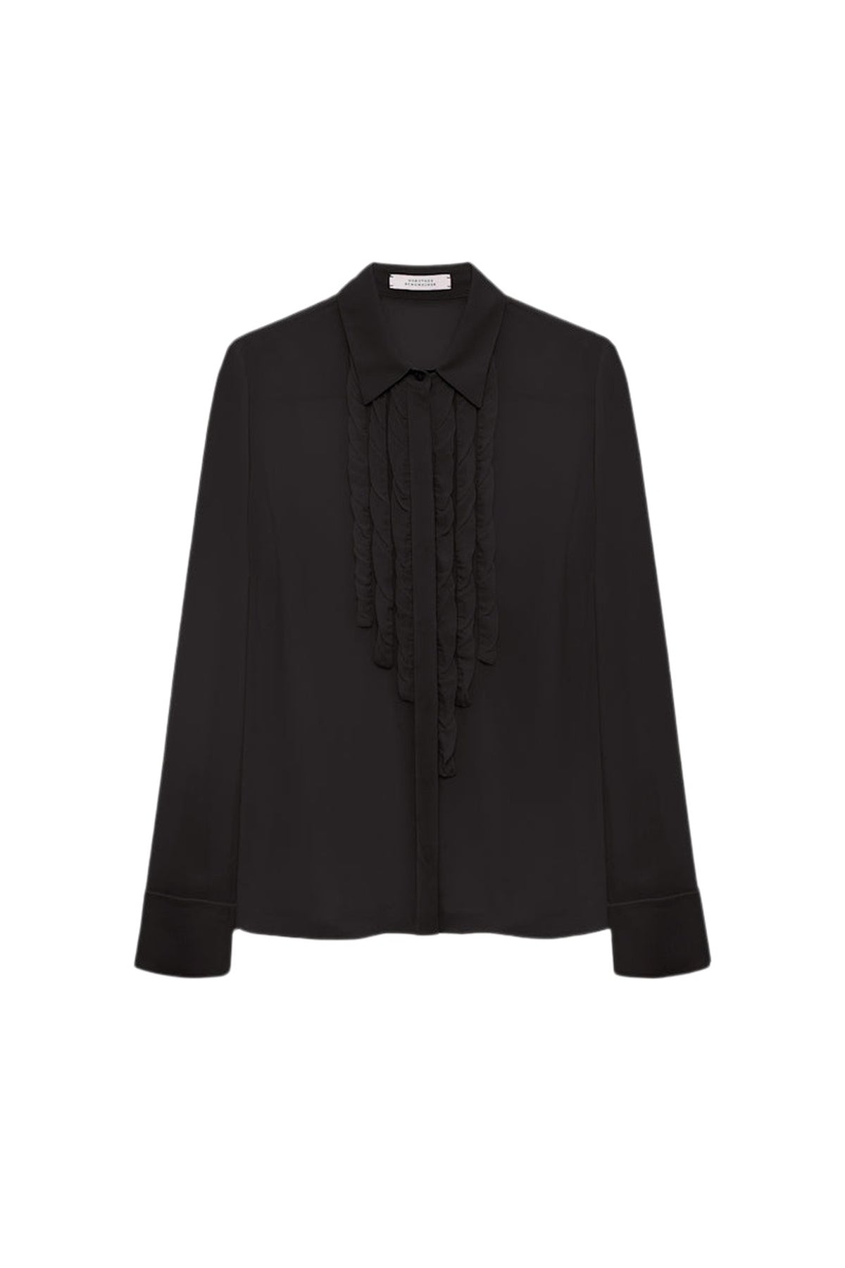 Chemisier Sheer Twist - Pure Black