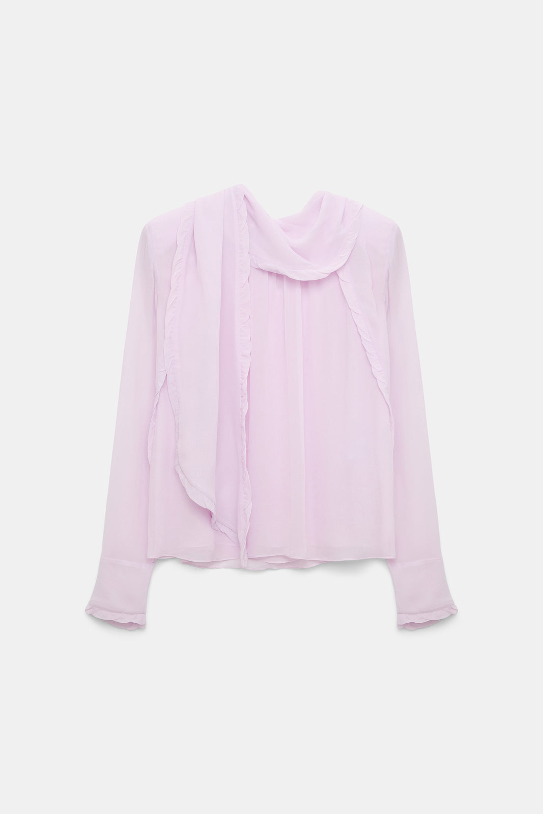 Chemisier Sheer Twist - Lilac