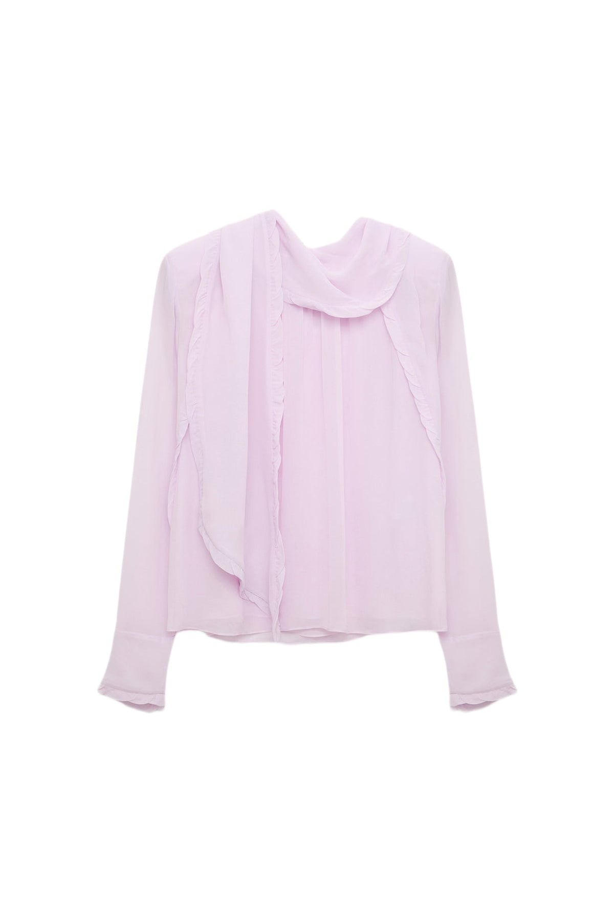 Chemisier Sheer Twist - Lilac
