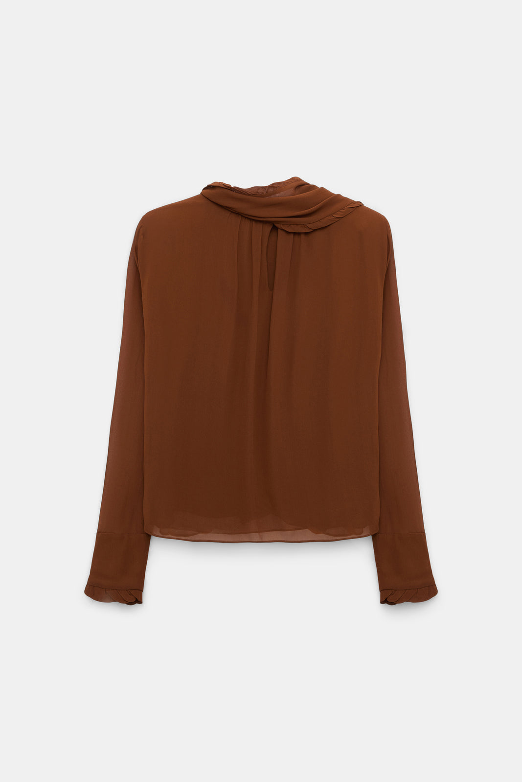 Chemisier Sheer Twist - Caramello