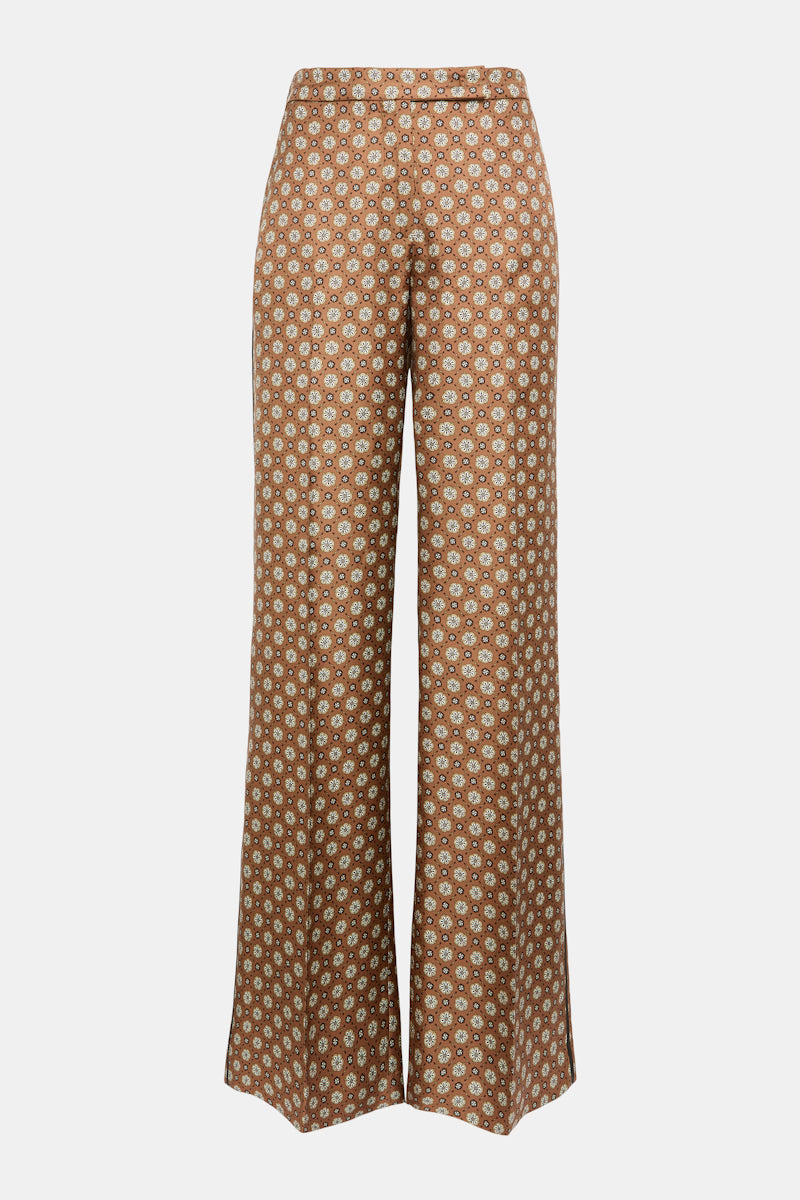 brown big tie // GRAPHIC DREAMS pants