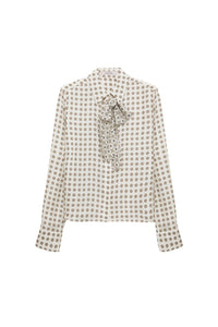 Chemisier Graphic Dreams - Creme Mini Tie