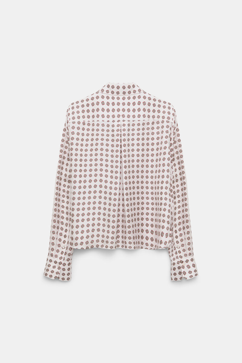 rose mini tie // GRAPHIC DREAMS blouse