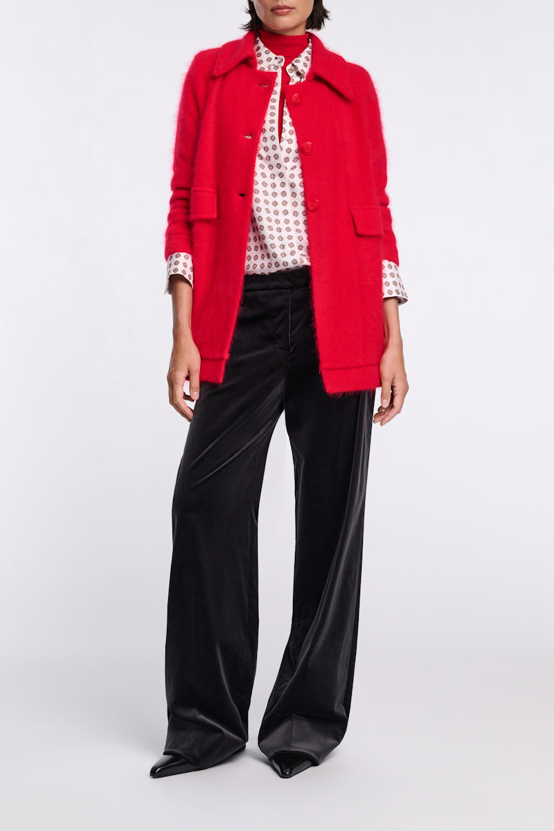 rose mini tie // GRAPHIC DREAMS blouse