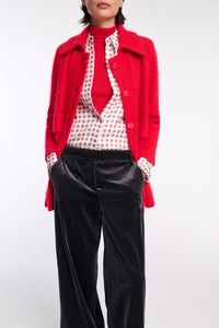 rose mini tie // GRAPHIC DREAMS blouse