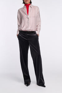 rose mini tie // GRAPHIC DREAMS blouse