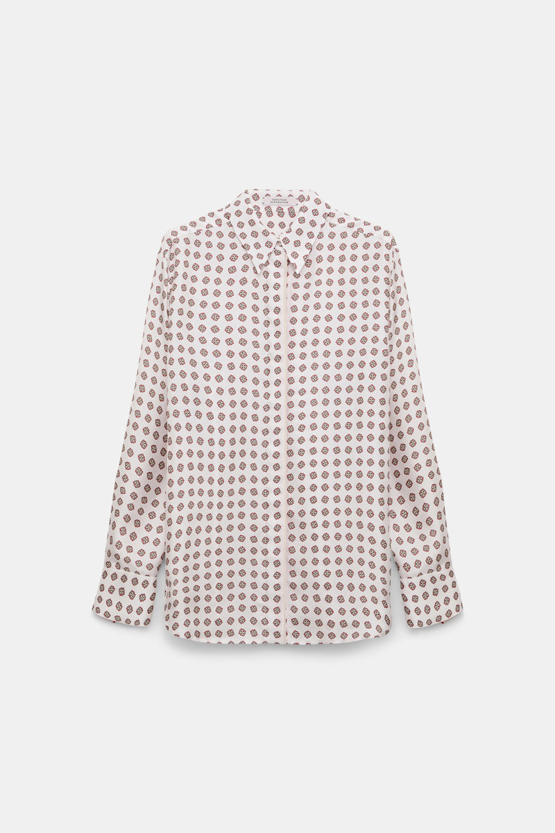 rose mini tie // GRAPHIC DREAMS blouse