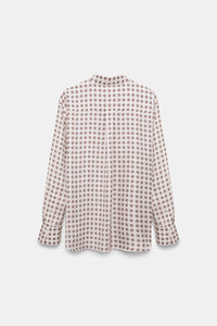 rose mini tie // GRAPHIC DREAMS blouse