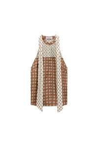 Top Graphic Dreams - Brown Big Tie