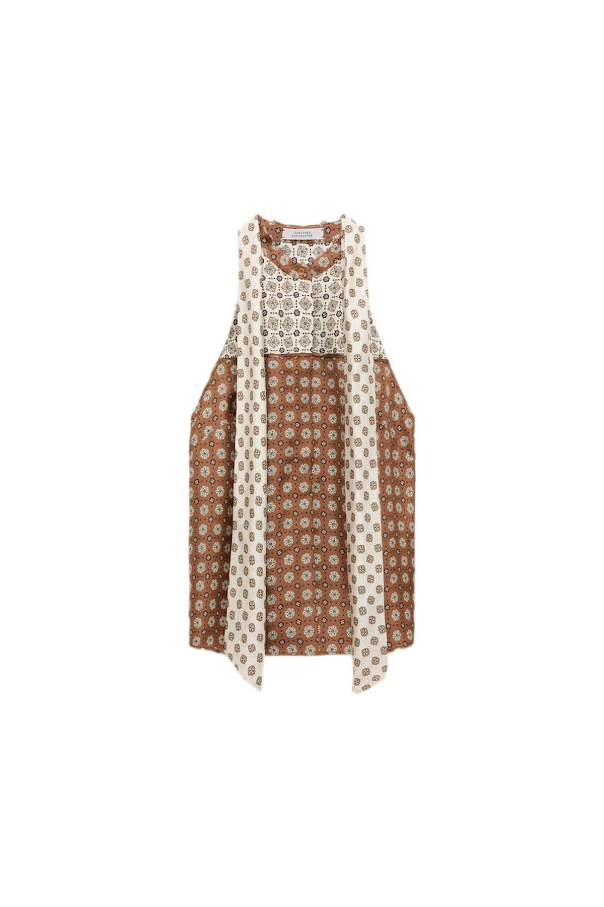 Top Graphic Dreams - Brown Big Tie