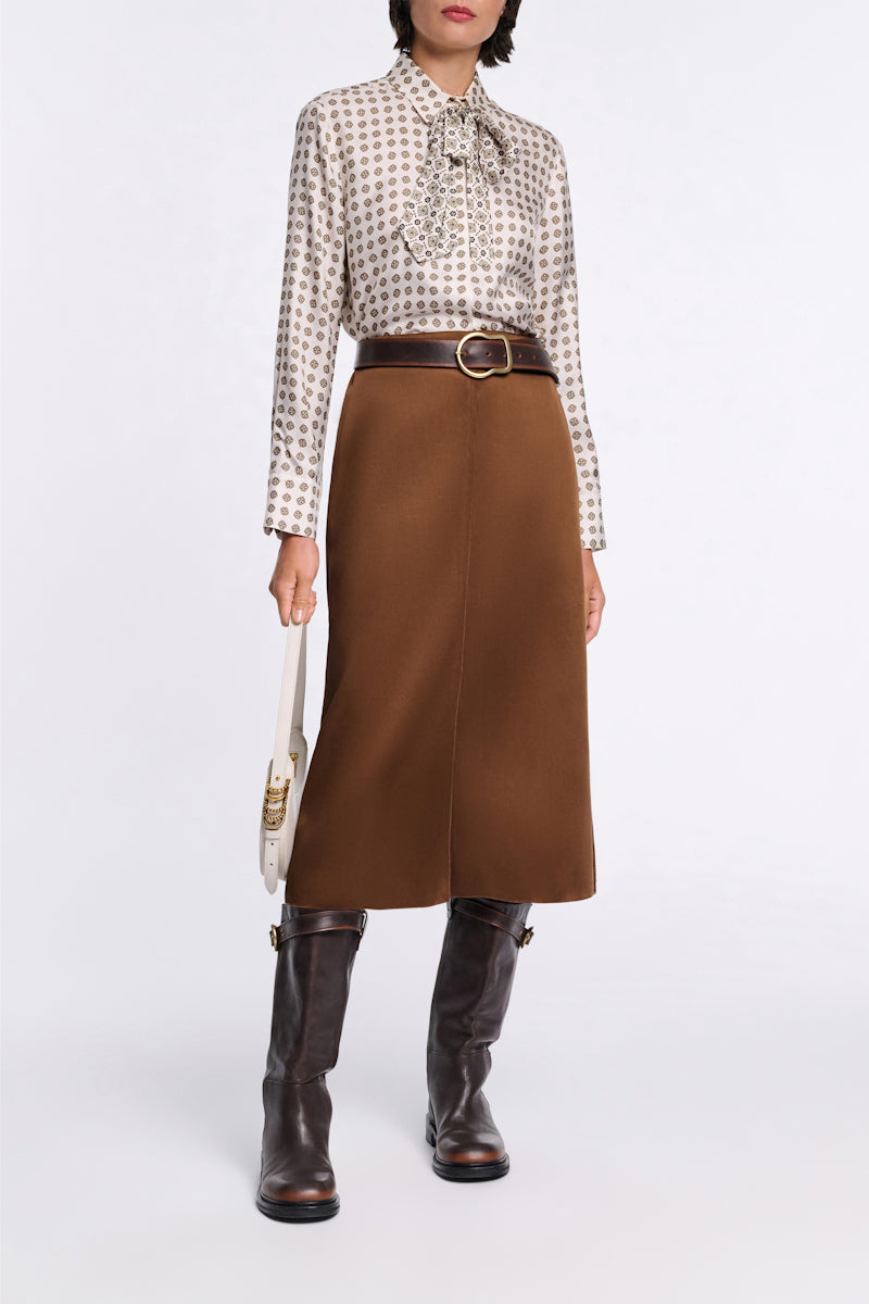 choco black // VINTAGE ESSENCE tall boot