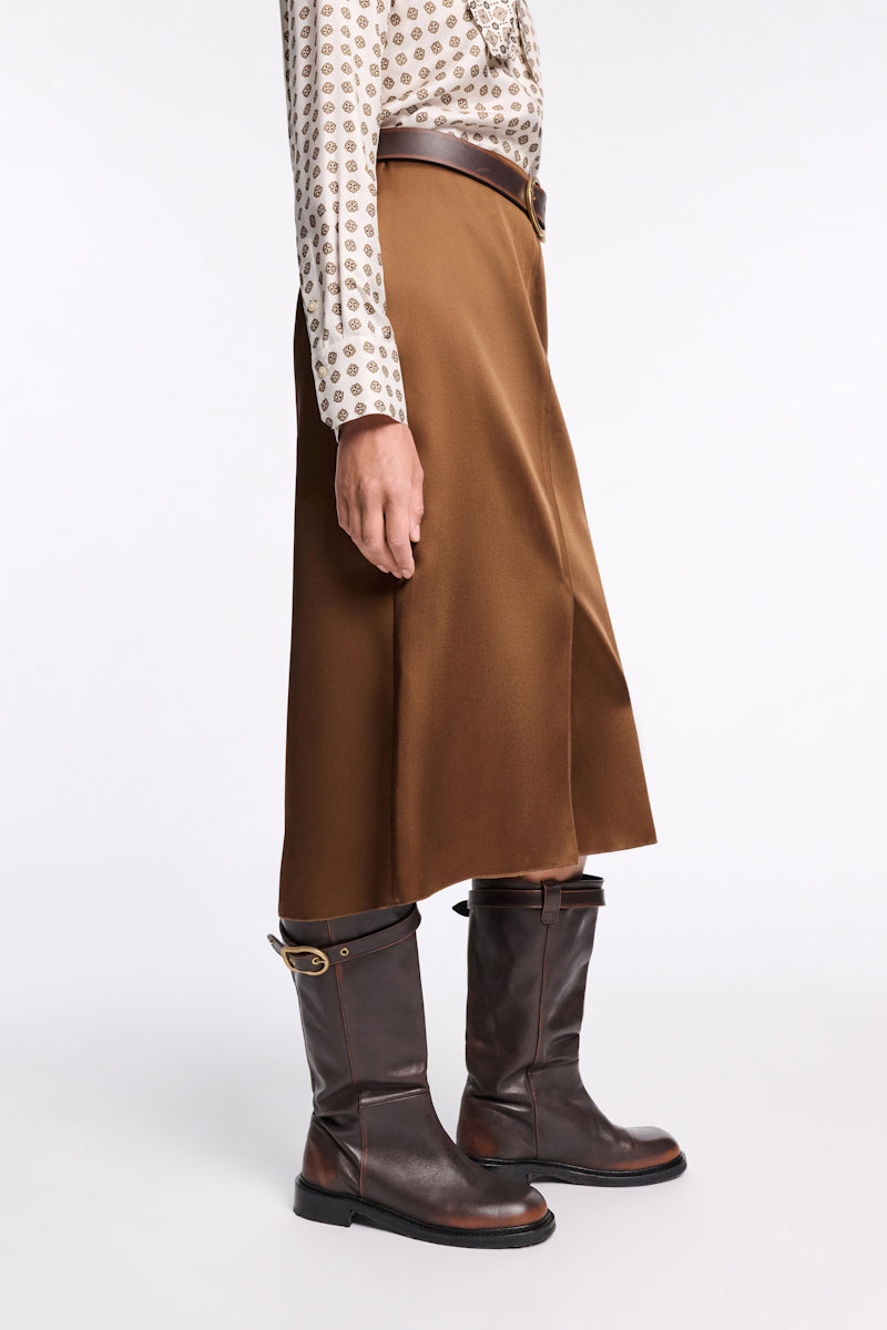 choco black // VINTAGE ESSENCE tall boot