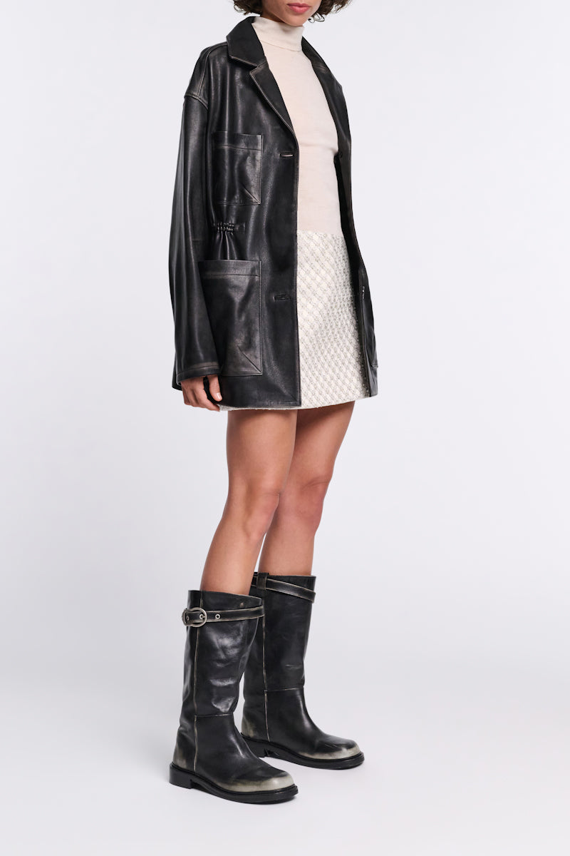 cool anthra // VINTAGE ESSENCE tall boot
