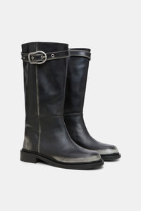 cool anthra // VINTAGE ESSENCE tall boot