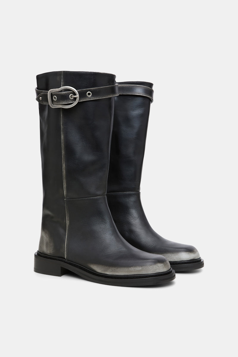 cool anthra // VINTAGE ESSENCE tall boot