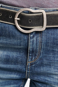 cool anthra // VINTAGE ESSENCE 4cm belt