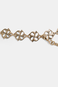 gold // CHAINED REACTION chain belt