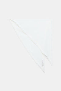 camellia white // SHEER TWIST scarf