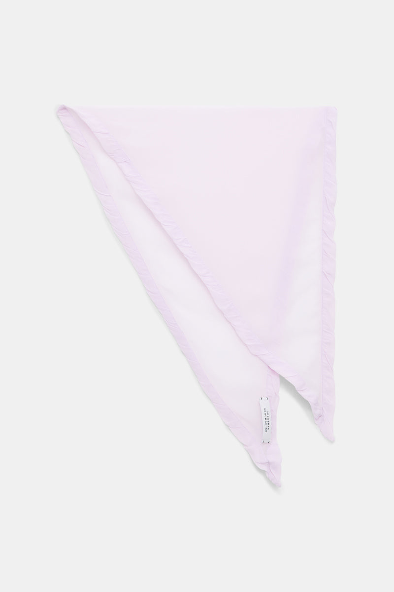 lilac // SHEER TWIST scarf