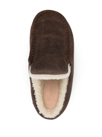 Mocassins fourrées en daim - Brown