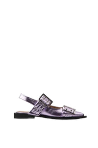 Ballerines à boucles irrisées - Pink Lavender