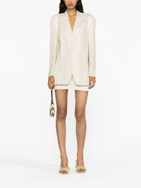 220€ / 2 sold //2 QTY / ST100%   Blazer en laine mélangée - Off White