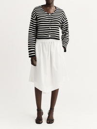 Cardigan court en cachemire - Noir