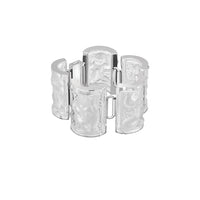 Bracelet Nysa en cristal et argent - Argent