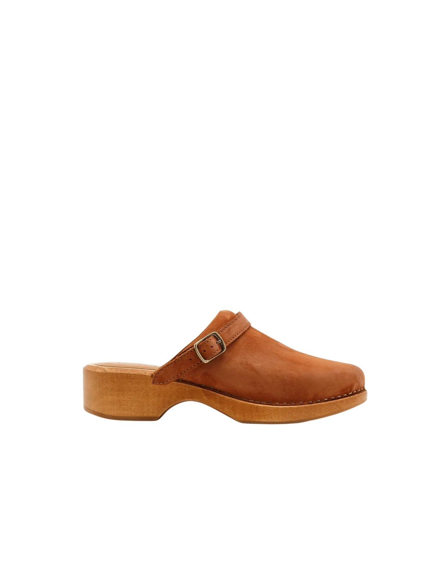 Classic clogs 70's 50 in leather - Cuoio Suede