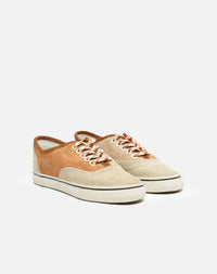 Low Top Skate 70's leather trainers - Multicolor Neutral