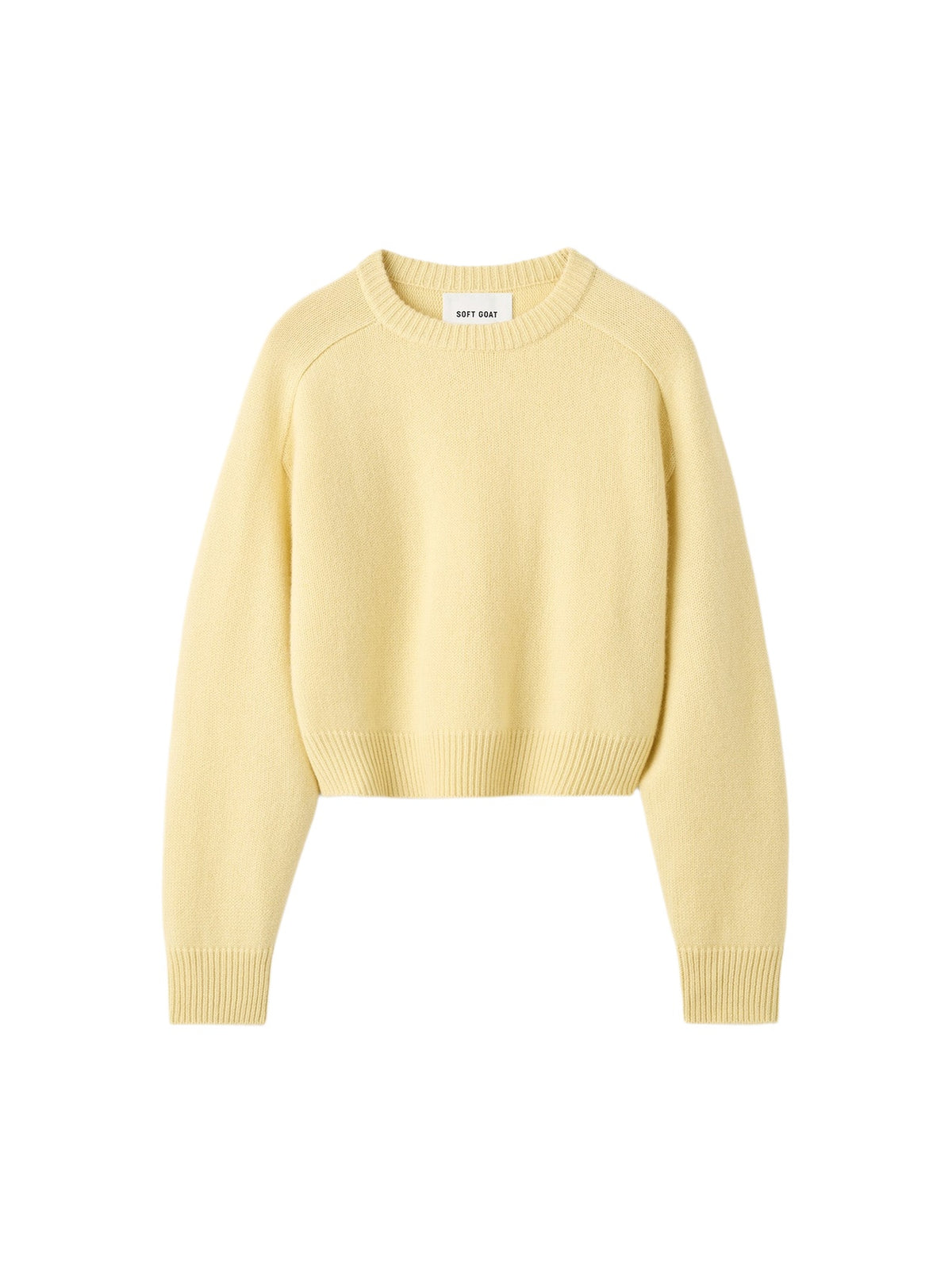 Top en cachemire - Jaune