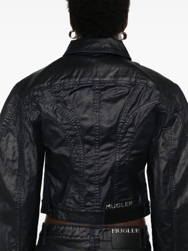 Veste en denim - Midnight Blue & Black