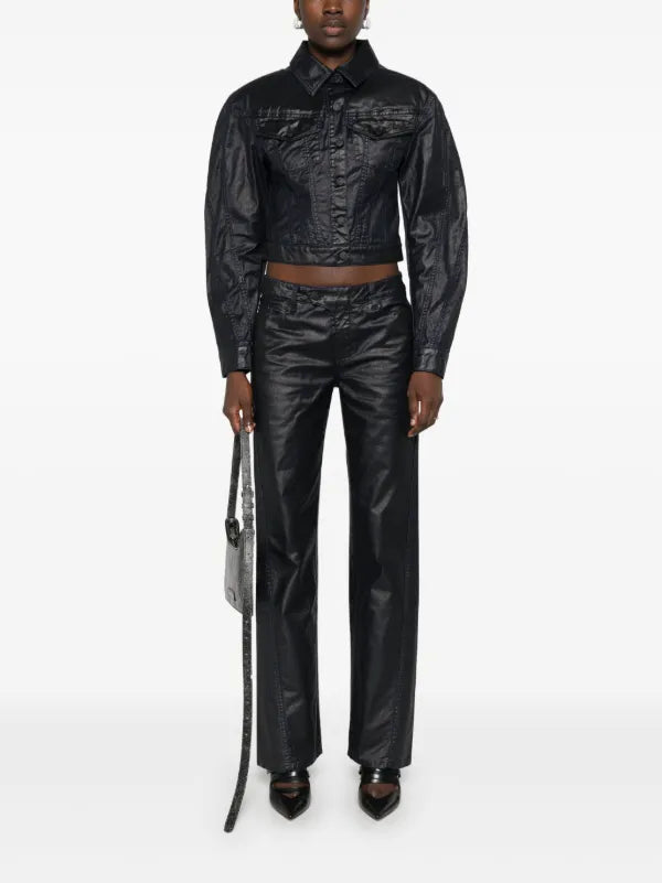 Veste en denim - Midnight Blue & Black