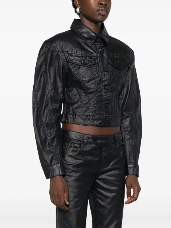 Veste en denim - Midnight Blue & Black