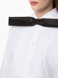 NŒUD PAPILLON EN SATIN - Noir
