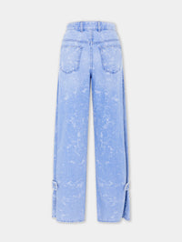 Baggy jeans in denim