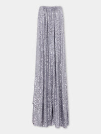 Midi dress in sequins