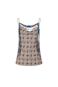 Débardeur à motif paisley - Bandana Paisley & Cream