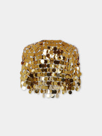 Cropped top in gradient assembly