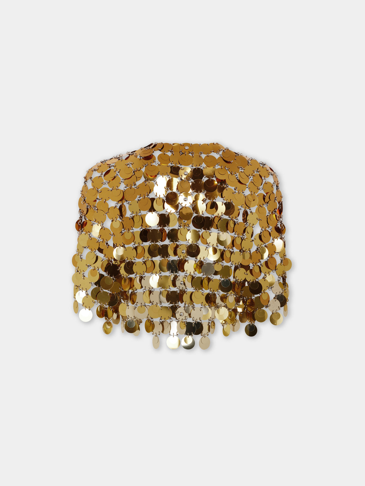 Cropped top in gradient assembly