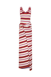 Long dress in jersey