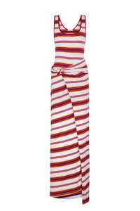 Long dress in jersey