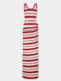 Long dress in jersey