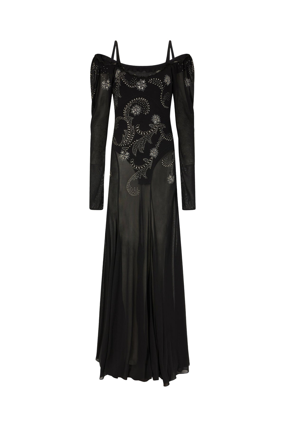 Long dress in jersey